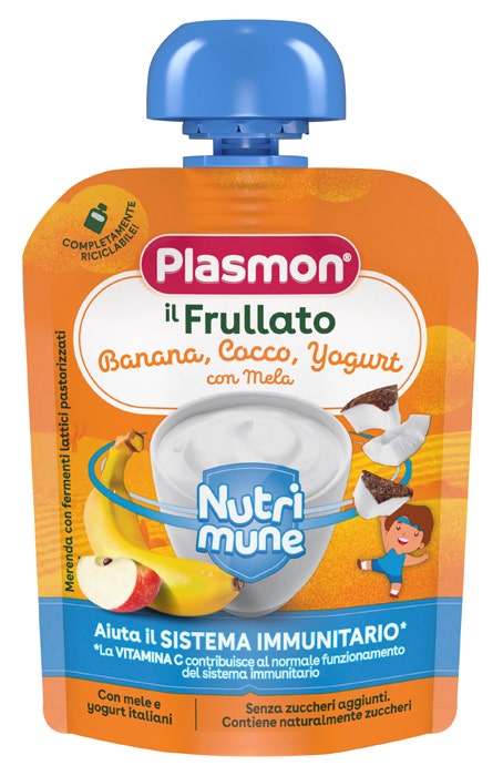 Plasmon Nutrimune Il Frullato Banana/Cocco/Yogurt -1