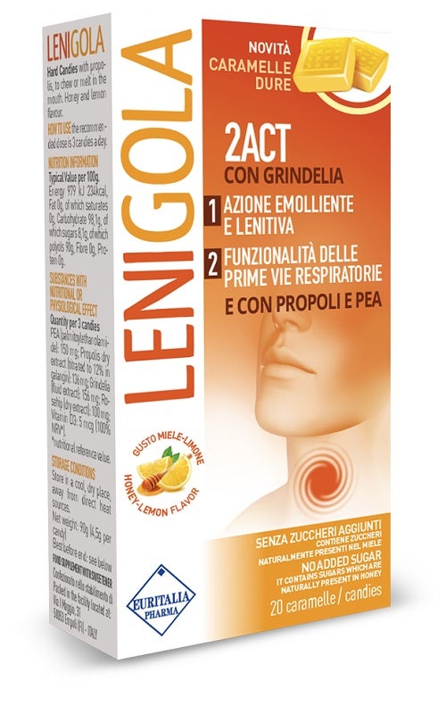 Lenigol 2Act 20 Caramelle Dure -1