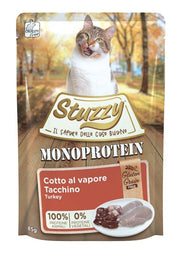 Stuzzy Monoprotein Bocconcini Con Tacchino Per Gatti Adulti Bustina 85g-1