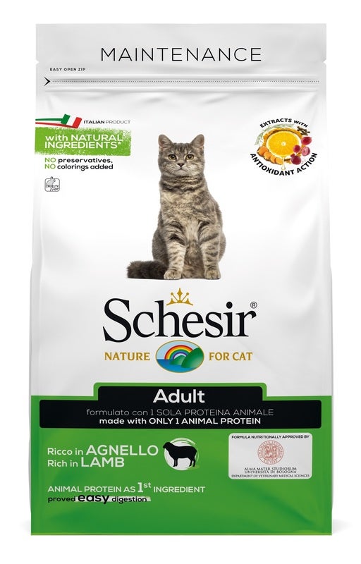Schesir Mantenimento Croccantini Con Agnello Per Gatti Adulti Sacco 1,5kg-1