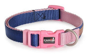 Camon Collare Regolabile Double Premium Blu/Rosa Per Cani Cuccioli 15x300cm/400mm-1