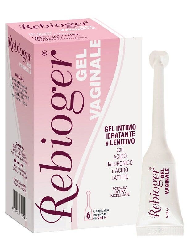 Rebioger Gel Vaginale 6 Applicatori Monodose Da 5ml-1
