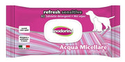 Inodorina Refresh Sensitive Salviette Detergenti Con Acqua Micellare Per Cani/Gatti 40 Salviette-1