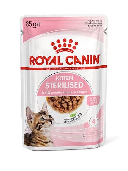 Royal Canin Kitten Sterilised Bocconcini In Gelatina 85g-2