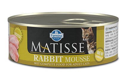 Matisse Cat Rabbit Mousse Per Gatti Adulti 300g-1
