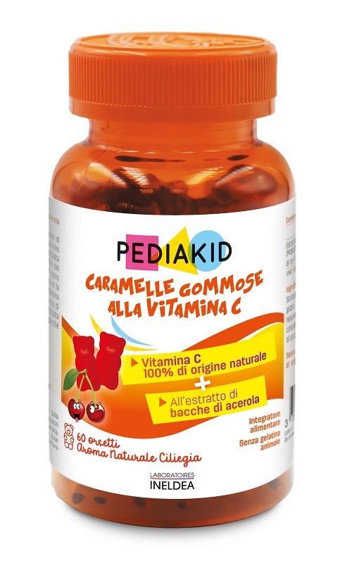 Pediakid Vitamina C 60 Caramelle Gommose-1