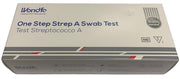 Test Autodiagnostico One Step Strep a Rilevazione Qualitativa Antigeni Streptococco a in Tampone Faringeo 1 Pezzo