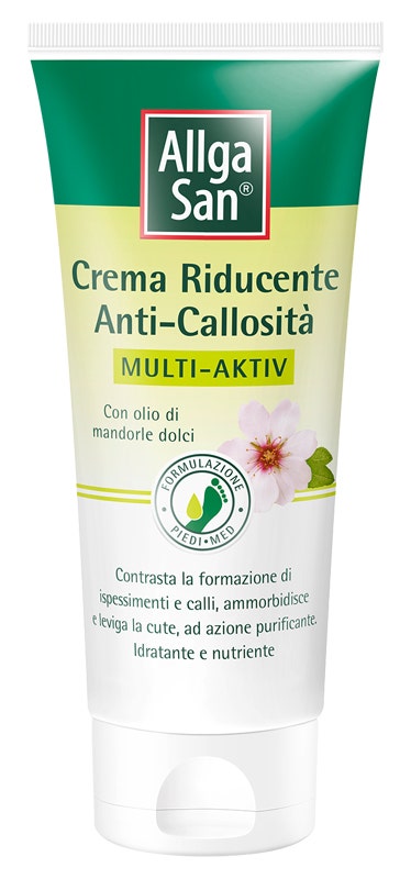 Allgasan Crema Piedi Riducente Anticallosità Olio Mandorle 100ml-1