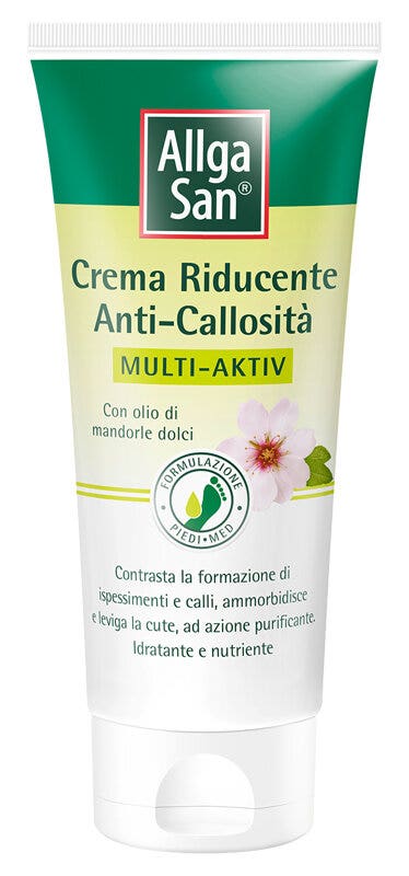Allgasan Crema Piedi Riducente Anticallosità Olio Mandorle 100ml-1