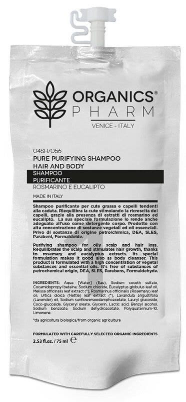 Organics Pharm Pure Purifying Shampoo Purificante 75ml-2