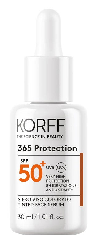 Korff 365 Protection Siero Viso Colorato 30ml SPF50+-1