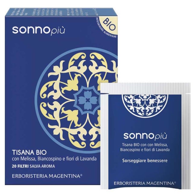 Erboristeria Magentina Sonno Più Tisana Bio 20 Filtri-1