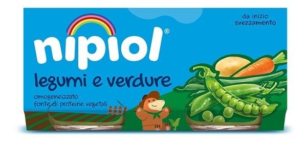 Nipiol Omogeneizzato Legumi E Verdure 2x80g-3