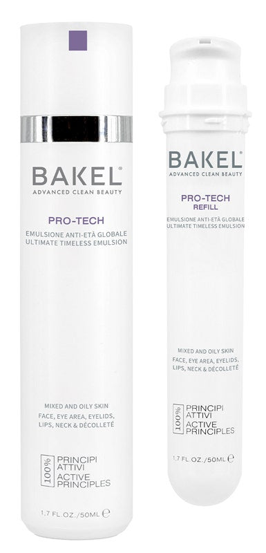 Bakel Pro-Tech Case&Refill Emulsione Anti-età Globale Per Pelle Da Mista A Oleosa 50ml-1