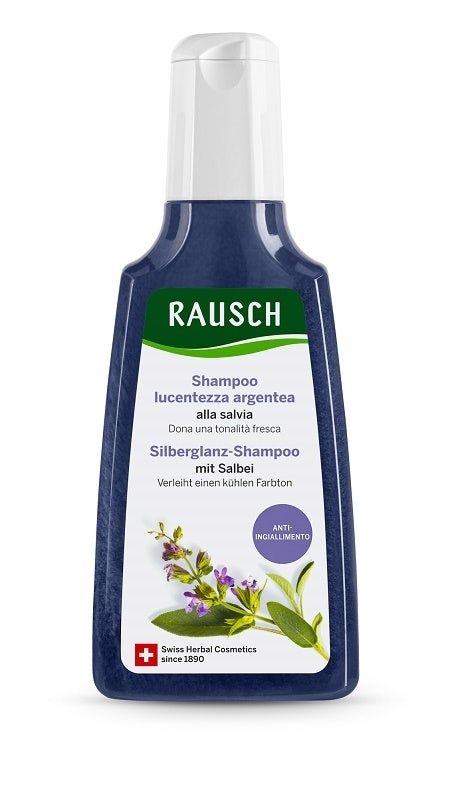 Rausch Shampoo Lucentezza Argentea Alla Salvia 200ml-1