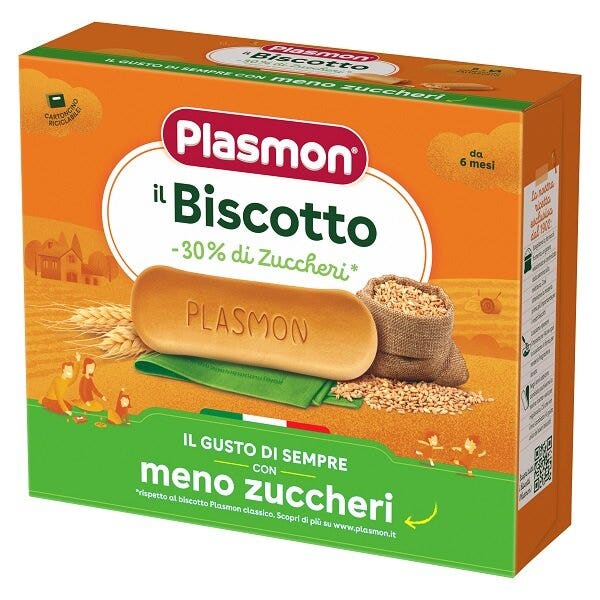 Plasmon Il Biscotto -30% di Zuccheri 6M+ 320g-2