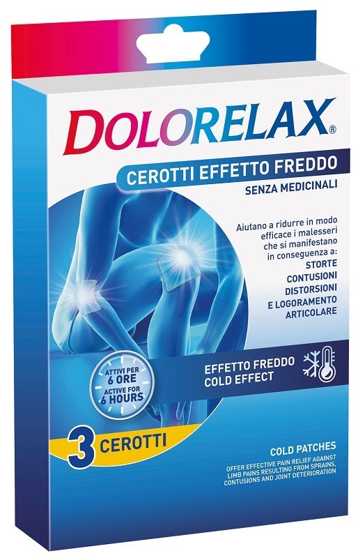 Dolorelax Cerotto Effetto Freddo 3 Pezzi-1