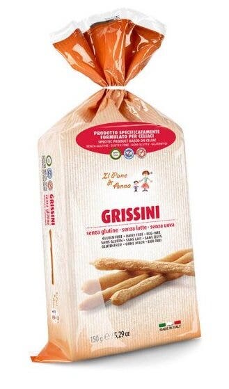 PANE ANNA GRISSINI S/LATTE150G-2