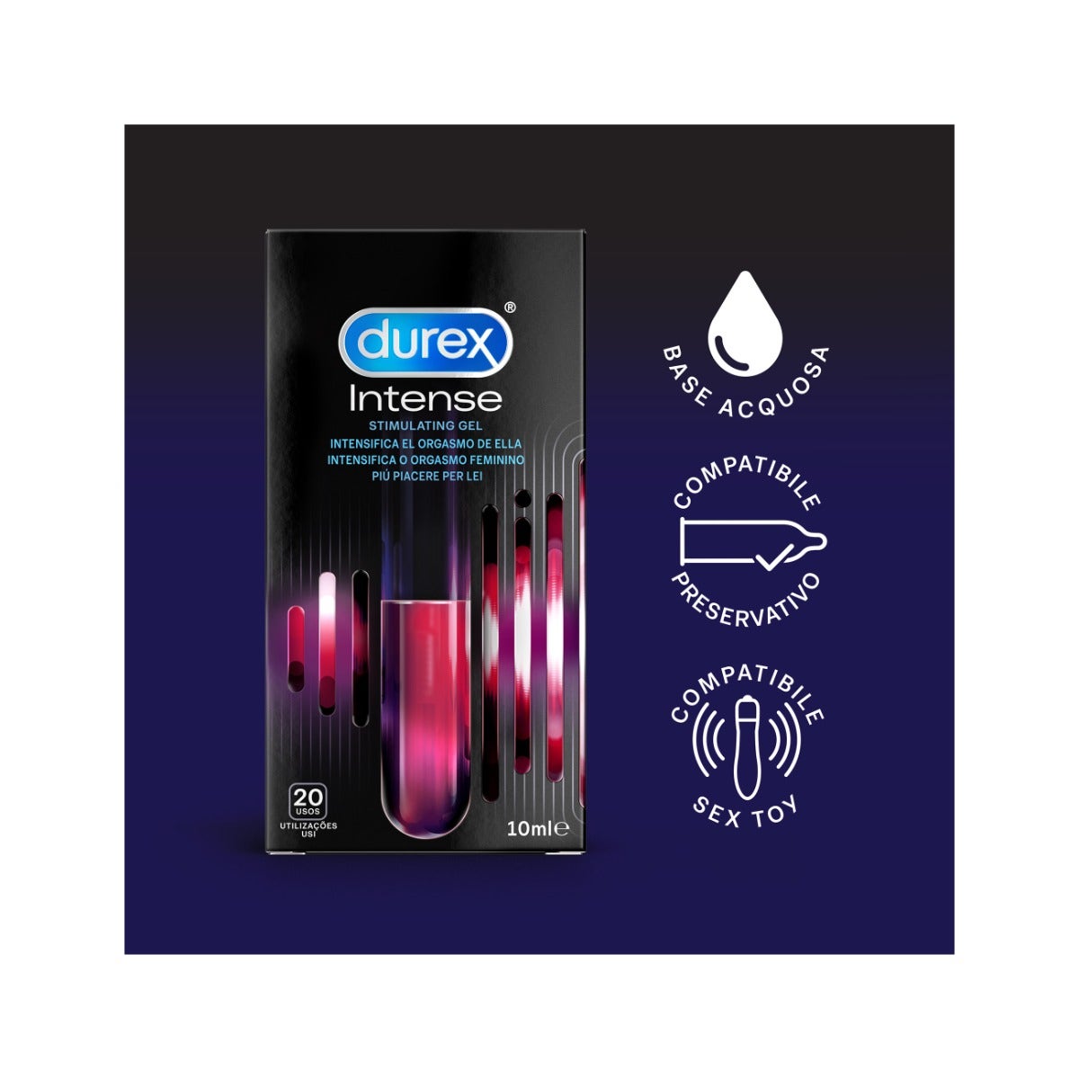 Durex Intense Orgasmic Gel 10ml-11