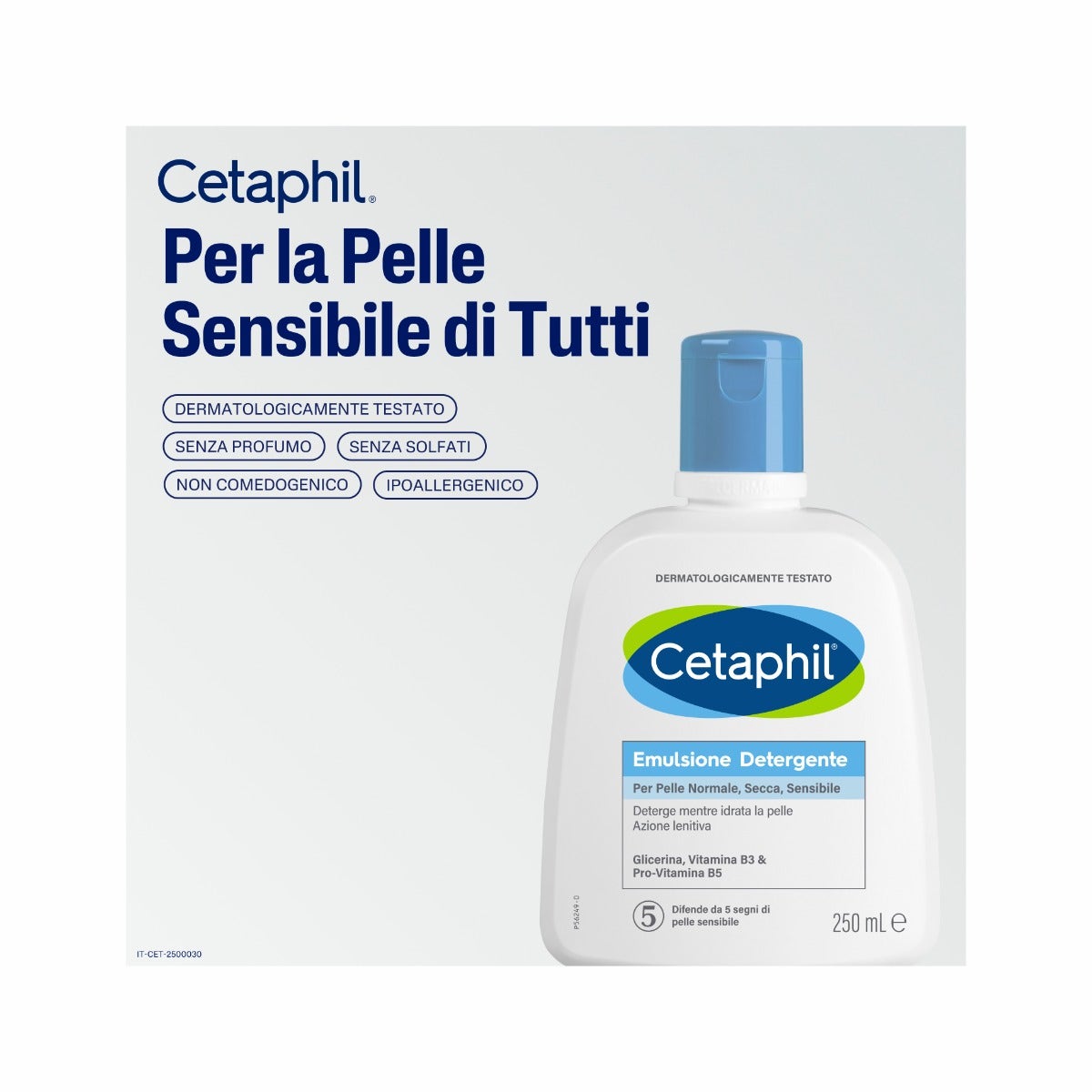 Cetaphil Emulsione Detergente Lenitiva 250ml-10