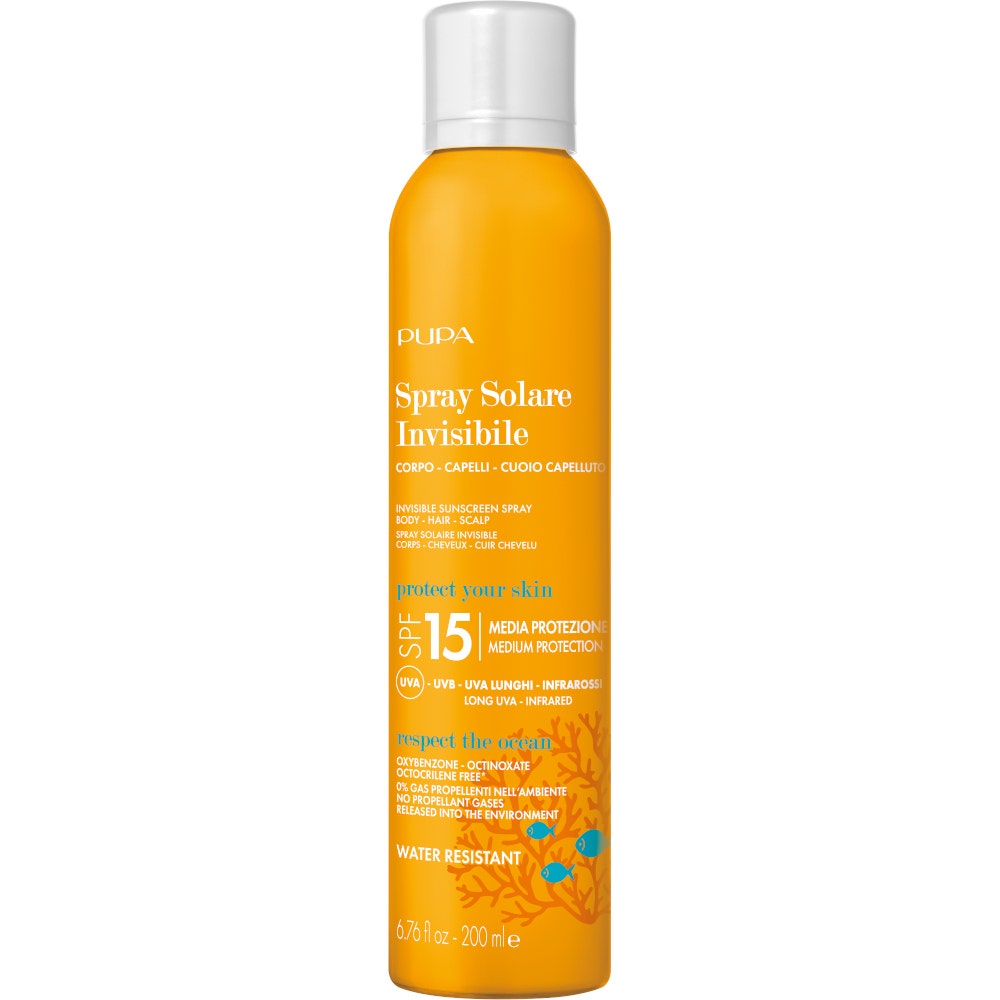 Pupa Spray Solare Invisibile Corpo E Capelli SPF15 200ml-1