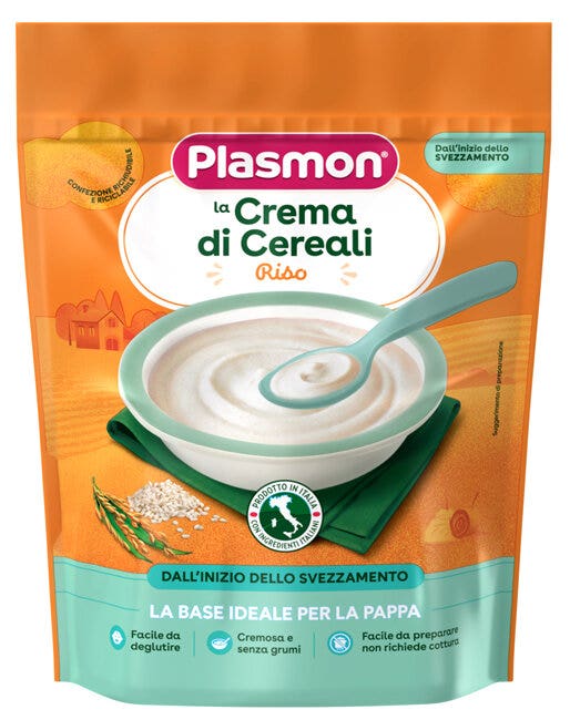 Plasmon La Crema di Cereali Riso 200g 6 Mesi+-1