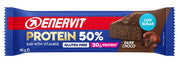 Enervit Protein Barretta 50% Dark Choco 40g-1