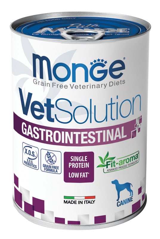 Monge VetSolution Gastrointestinal Cibo Umido Per Cani Scatoletta 400g-1