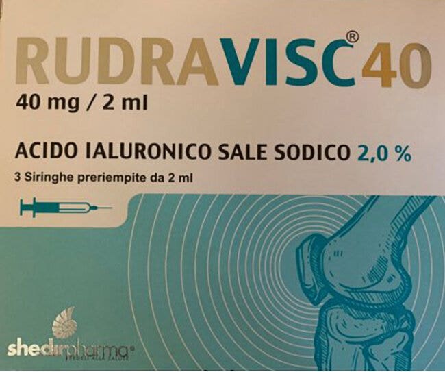 RUDRAVISC 40 SIR 40MG 2ML 3PZ-1