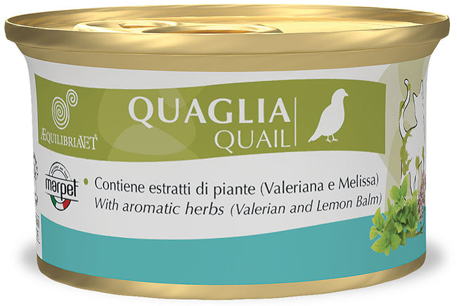 Aequilibriavet Cat Quaglia 85 g