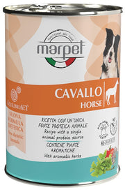 Marpet Aequilibriavet Dog Cavallo Cibo Umido Per Cani Adulti Scatoletta 400g-1