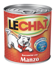 Lechat Classico Gatto Manzo Bocconcini 720 g