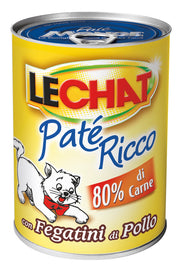 Lechat Pate' Gatto Fegatini Pollo 400 g