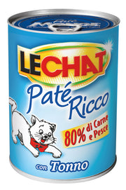 Lechat Pate' Gatto Tonno Naturale 400 g