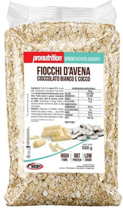 Pronutrition Fiocchi D'Avena Gusto Cioccolato Bianco & Cocco 1kg-1