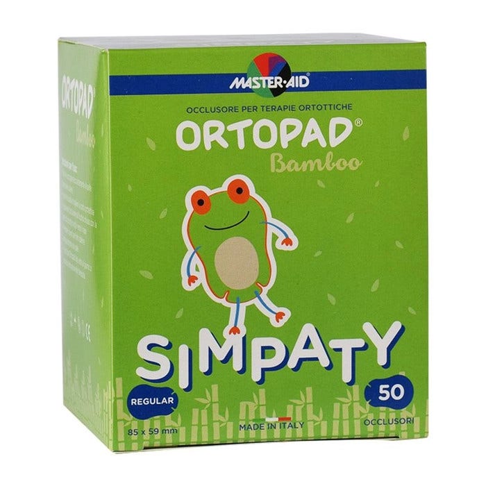 Ortopad Simpaty Cerotto Oculare Regular 85x59mm 50 Pezzi-2