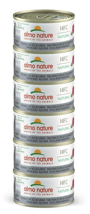 Almo Nature Mega Pack Hfc Tonno Acciughine 6 Pezzi da 70 g