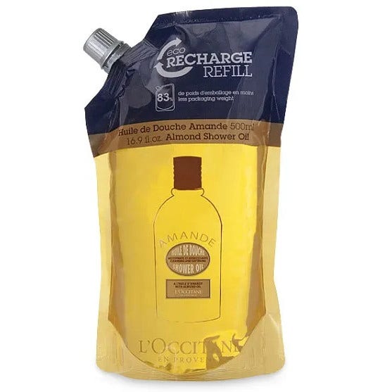 L'Occitane Olio Doccia Mandorla Ecoricarica 500ml-2