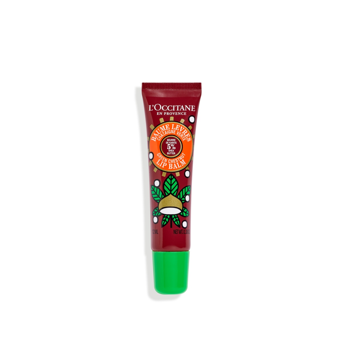 L'Occitane Balsamo Labbra Karitè E Castagna Verde 12ml-1