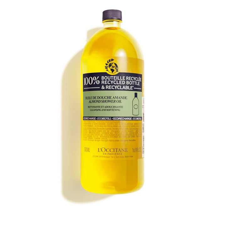 L'Occitane Eco-Ricarica Olio Doccia Mandorla 500ml-1