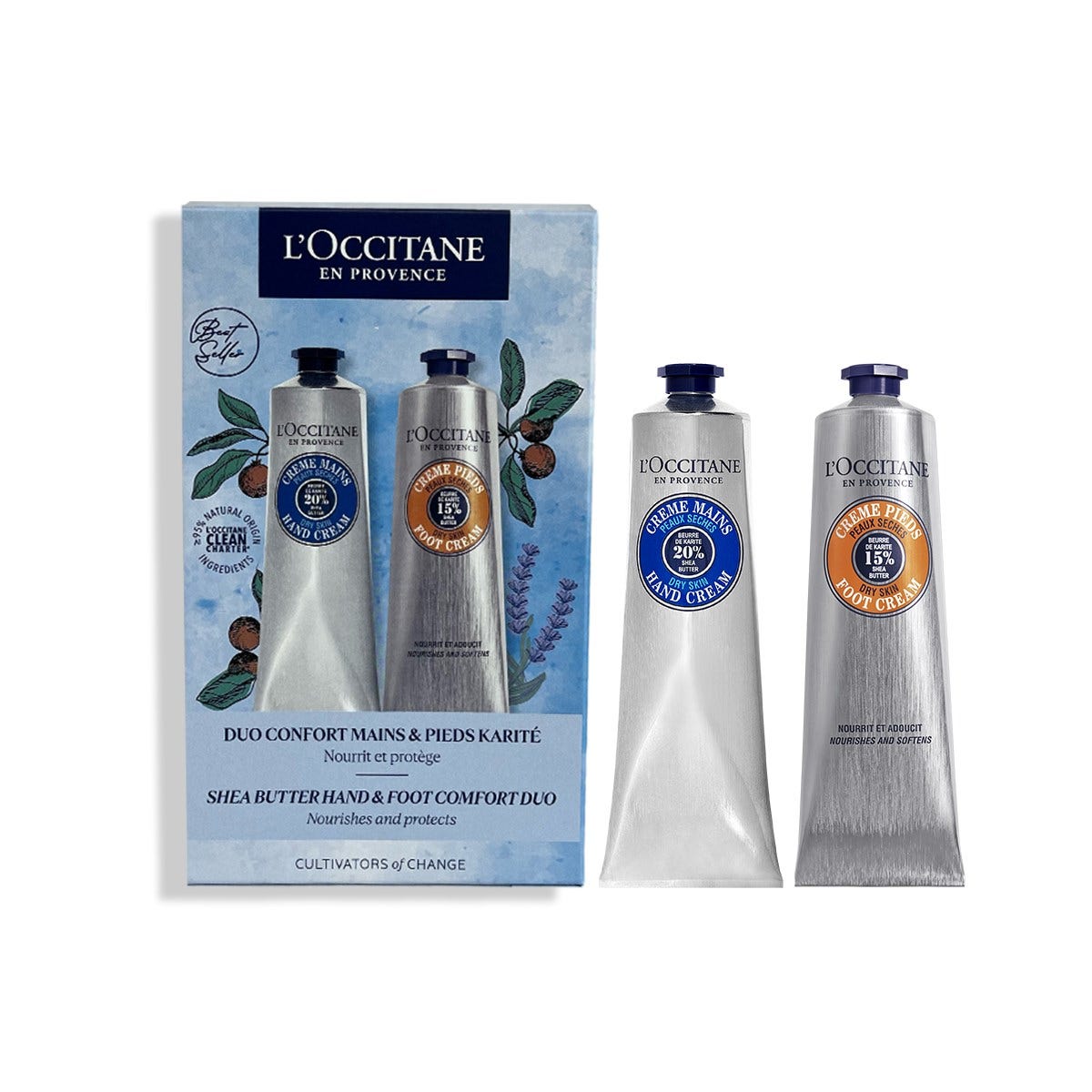 L'Occitane Cofanetto Duo Comfort Mani E Piedi Karitè-1
