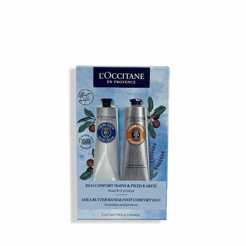 L'Occitane Cofanetto Duo Comfort Mani E Piedi Karitè-2