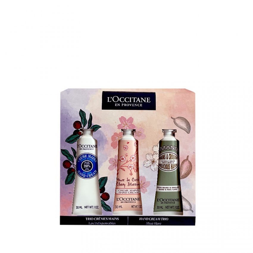 L'Occitane Cofanetto Trio Di Creme Mani 3x30ml-1