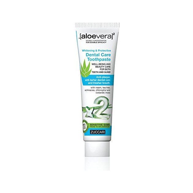 AloeVera2 Dentifricio Sbiancante Protettivo Stevia 100ml  - 2