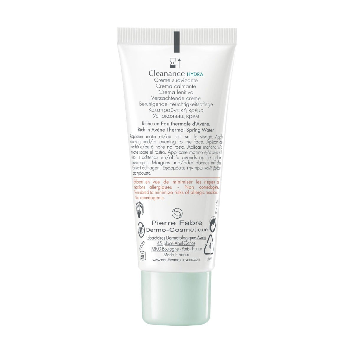 Eau Thermale Avène Cleanance Hydra Crema Pelle Grassa Con Imperfezioni 40ml-5