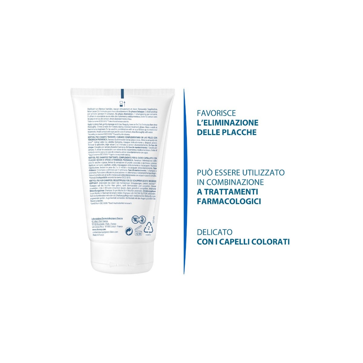 Ducray Kertyol Pso Shampoo 125ml-3