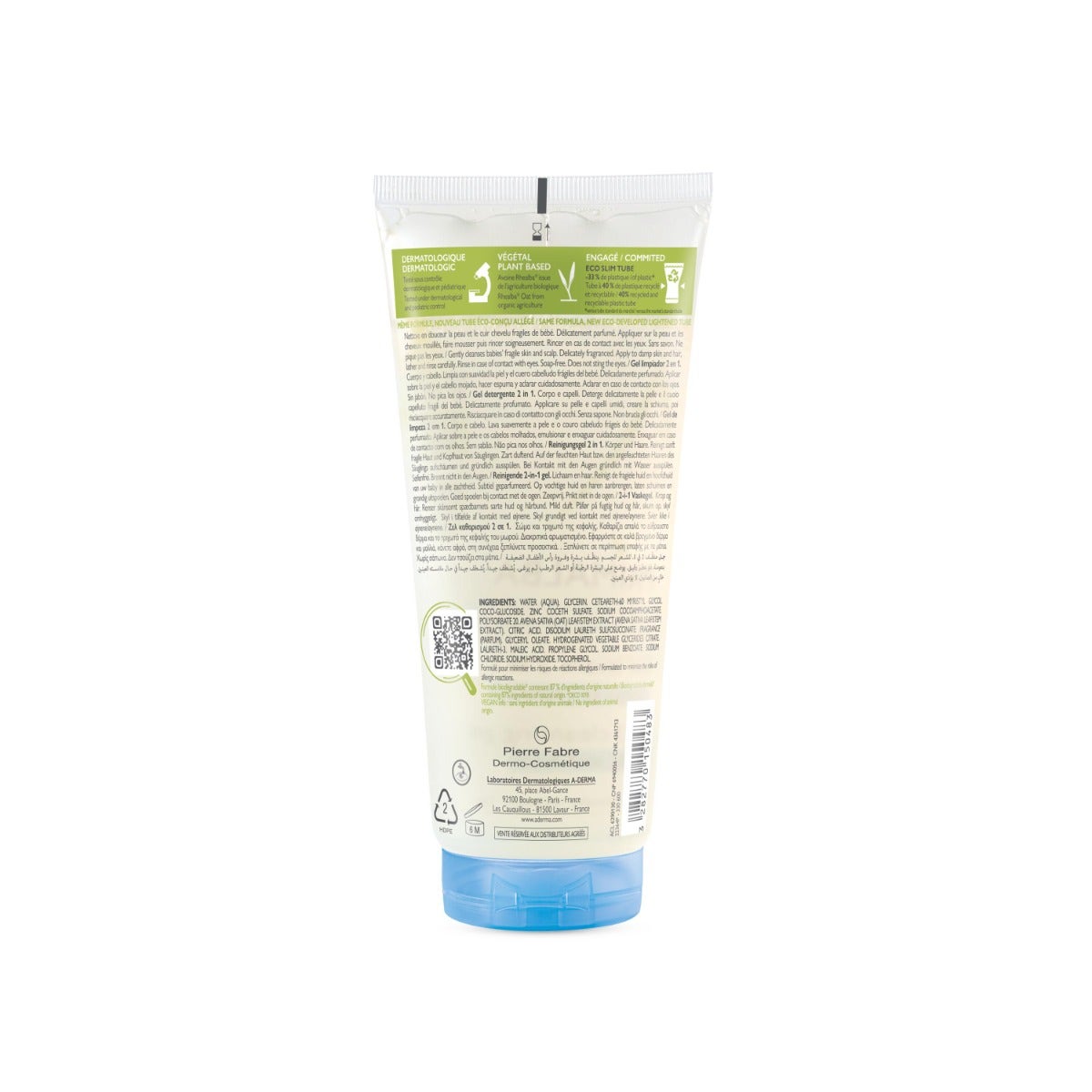 A-Derma Primalba Gel Detergente 2in1 200ml-4