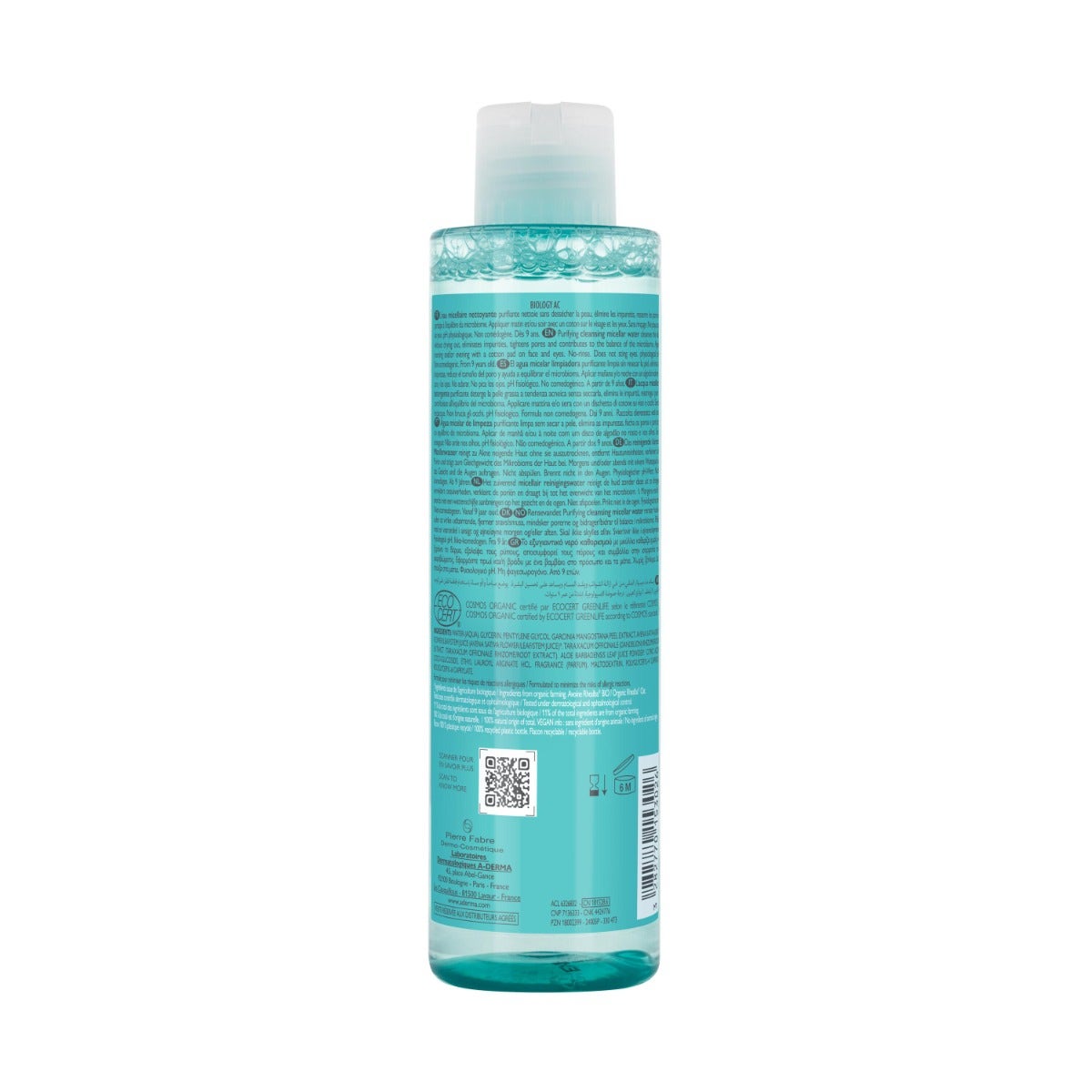 A-Derma Biology Ac Acqua Micellare Detergente Purificante Anti-imperfezioni 200ml-4