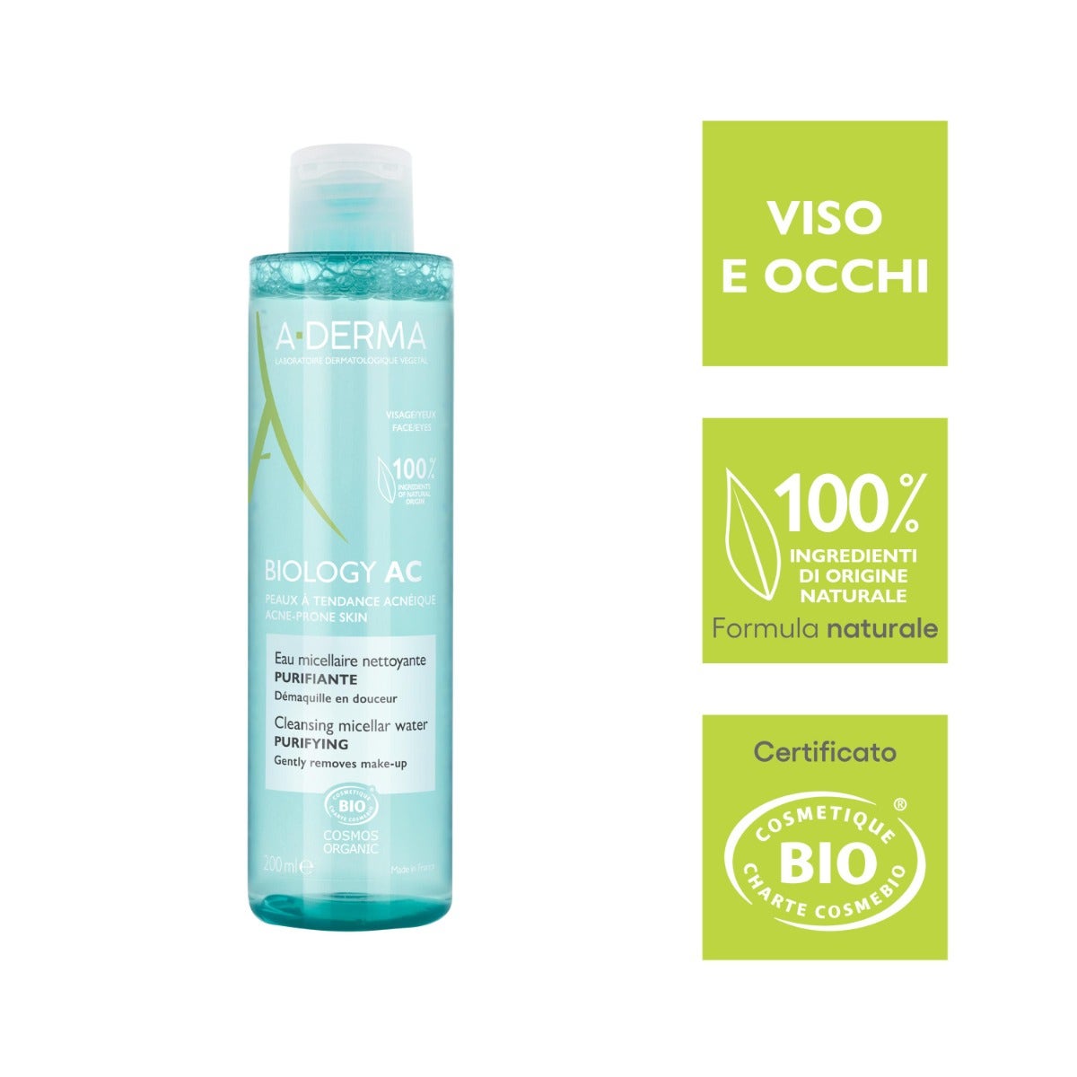 A-Derma Biology Ac Acqua Micellare Detergente Purificante Anti-imperfezioni 200ml-5