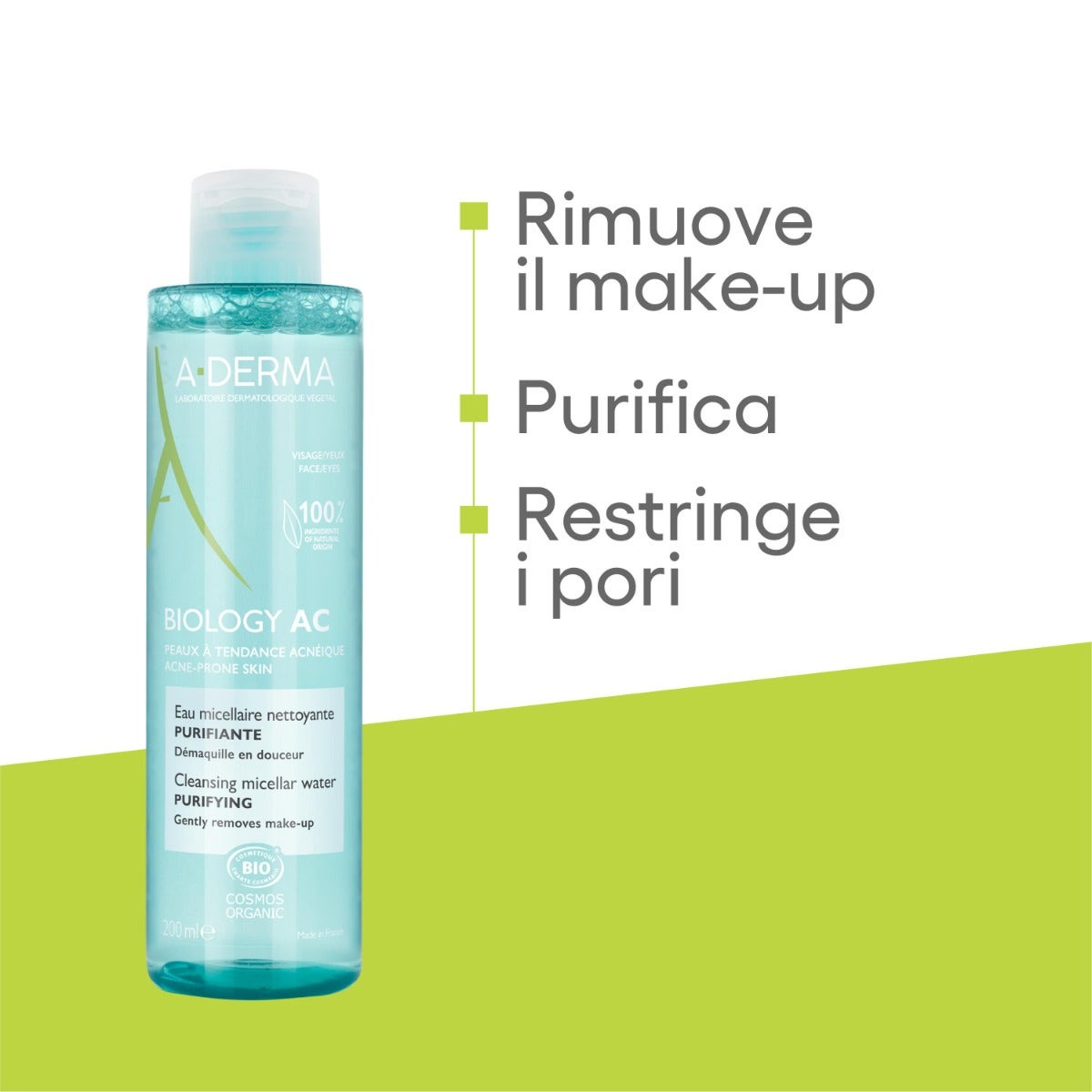 A-Derma Biology Ac Acqua Micellare Detergente Purificante Anti-imperfezioni 200ml-6